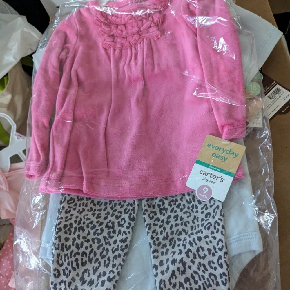 Brand New w/tags Carters 2 piece outfit, Size 9 months